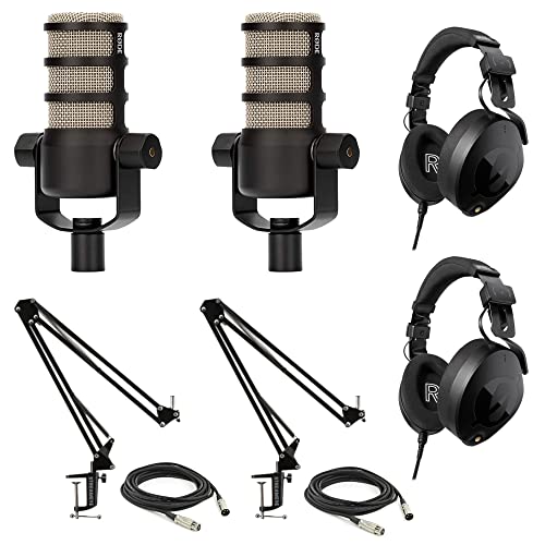 Rode PodMic Dynamic Podcasting Microphone Bundle