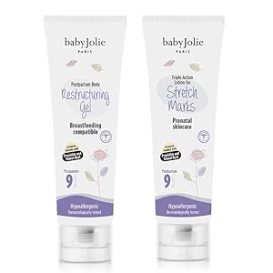Baby Jolie Gift Set for Mom Care | Stretch Marks Triple Action & Body Restructuring Gel