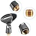 Neewer® 3-Pack Black Universal Microphone Clip Holders with 5/8-Inch Male to 3/8-Inch Female Metal Nut Adapters for Handheld Microphones