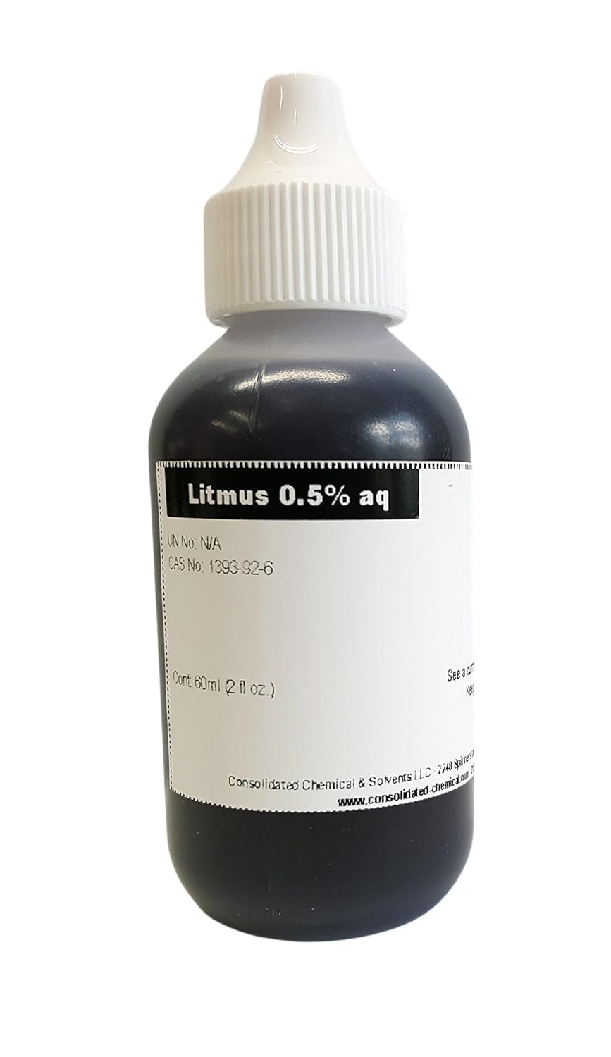Litmus 0.5% Aqueous Solution 2oz (60ml)