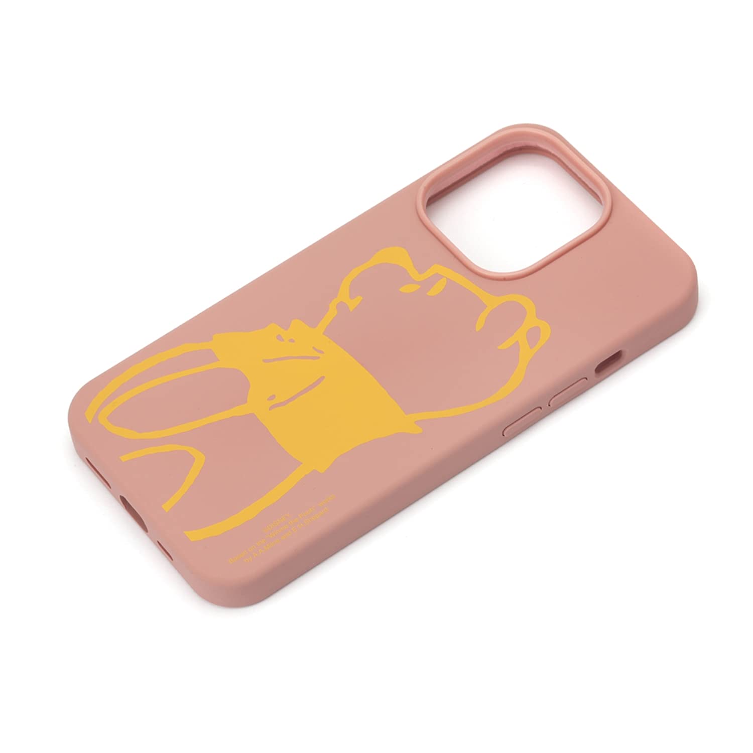 Premium Style iPhone 13 Pro用 抗菌スリムシリコンケース [くまのプーさん] PG-DSC21N04POO