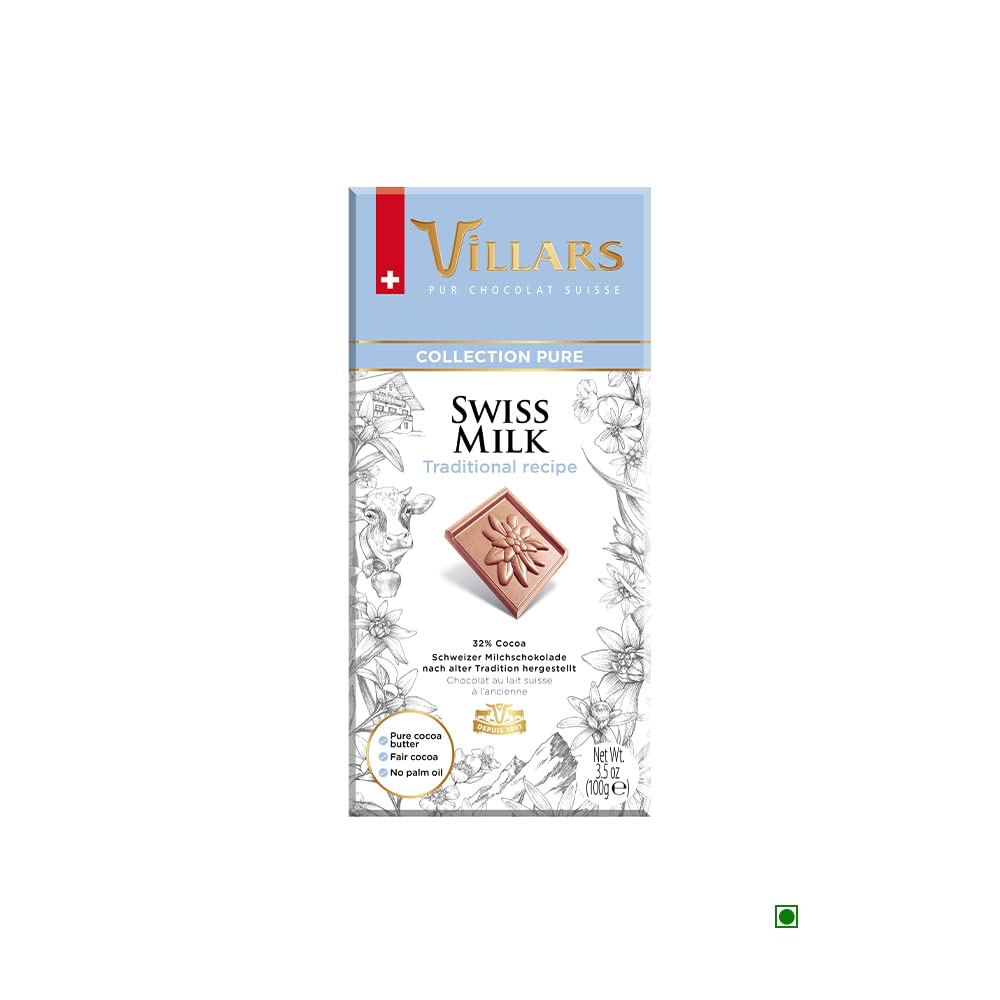 Villars Milk Pure Bar 100g