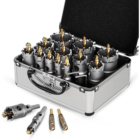 GSTK Upgrade Heavy Duty Carbide Hole Saw 14 Pcs Cover