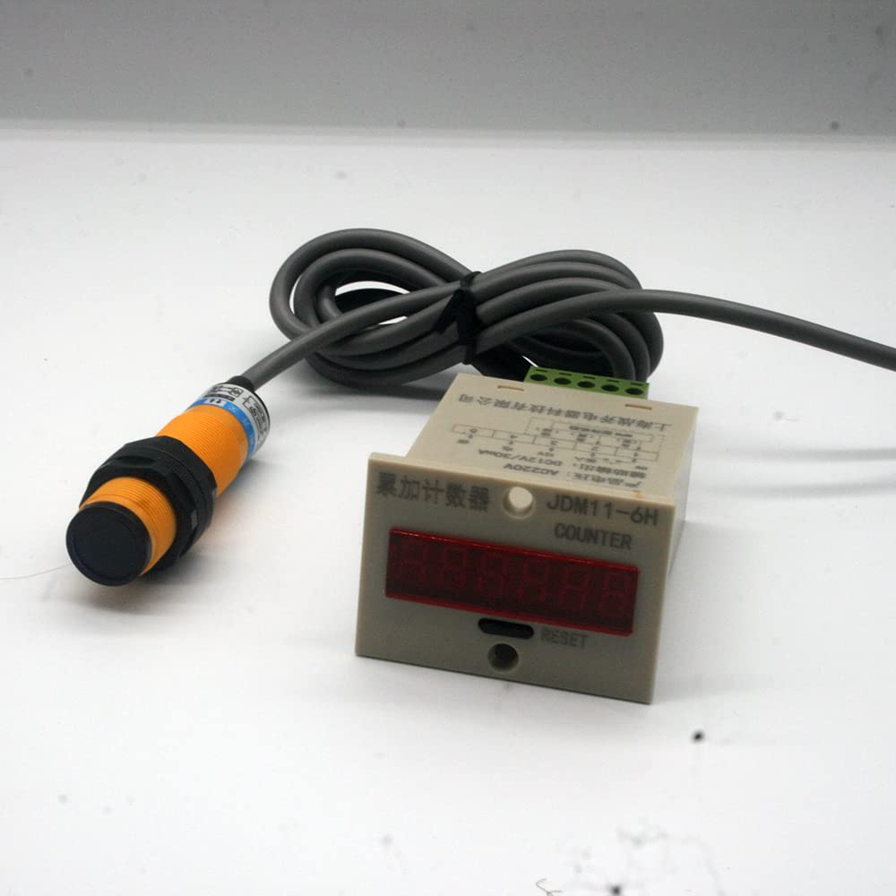 Licznik elektroniczny z 5 6-cyfrowym wyświetlaczem AC220 / AC36V / DC 24V / DC 12V Łatwy w instalacji