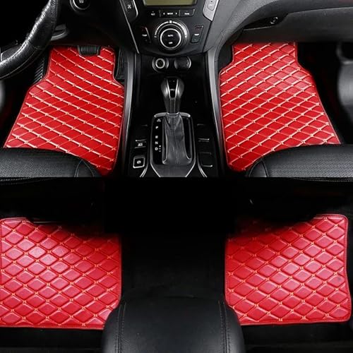 Tapis de sol durable Genesis GV70 G80 Shooting Brake rouge luxe