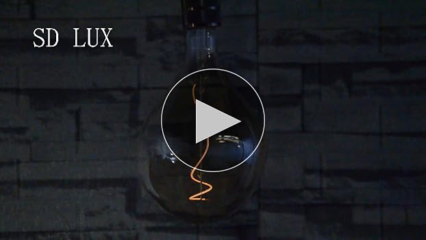 SD LUX Oversized Vintage Giant LED Light Bulb Huge Edison