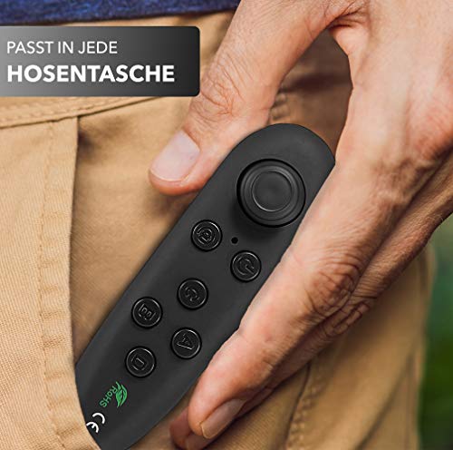 Hi-SHOCK Gamepad 360 - Mobil Controller för Spel & Selfie