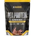 Pea Protein Powder - 100% Plant-Based Protein Isolate - Low Fat & Sugar - Supports Muscle Growth, Satiety & Digestive Health - Vegan & Gluten-Free - By XCelerate Nutrition (1Kg, Chocolate)