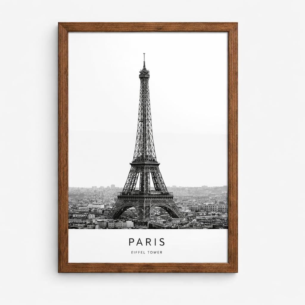 FramesPlus 6x6 Inch Square Picture Frame, Rustic, Modern Photo Frame