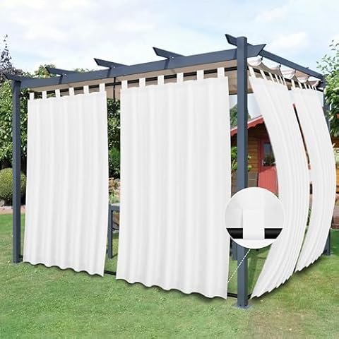 Easy-Going Outdoor Patio Curtains Cover