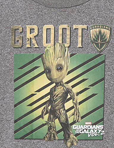 T-shirt Groot Marvel garçon vêtement en coton anti-irritation - 2