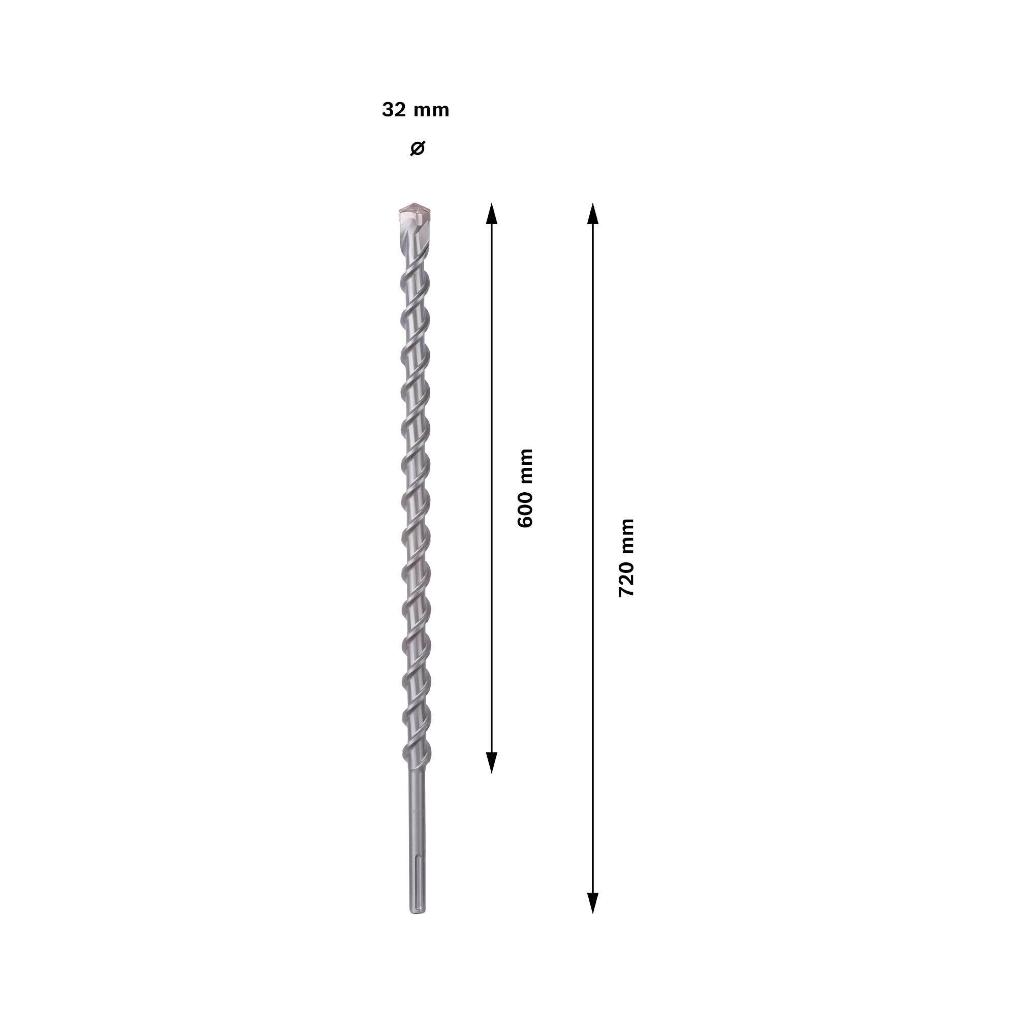 Bosch 1x Broca PRO SDS max Natural Stone
