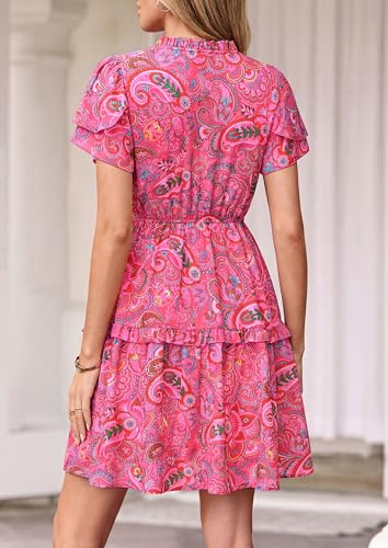 Image of PRETTYGARDEN Womens Summer Floral Beach Dresses