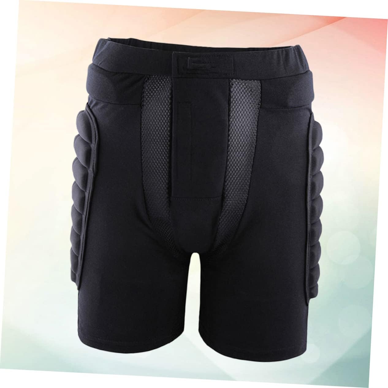 Toddmomy Protective Ski Pants Padding Waterproof Snowboarding Gear Black Tailbone Protection Suitable for Skiing and Skating