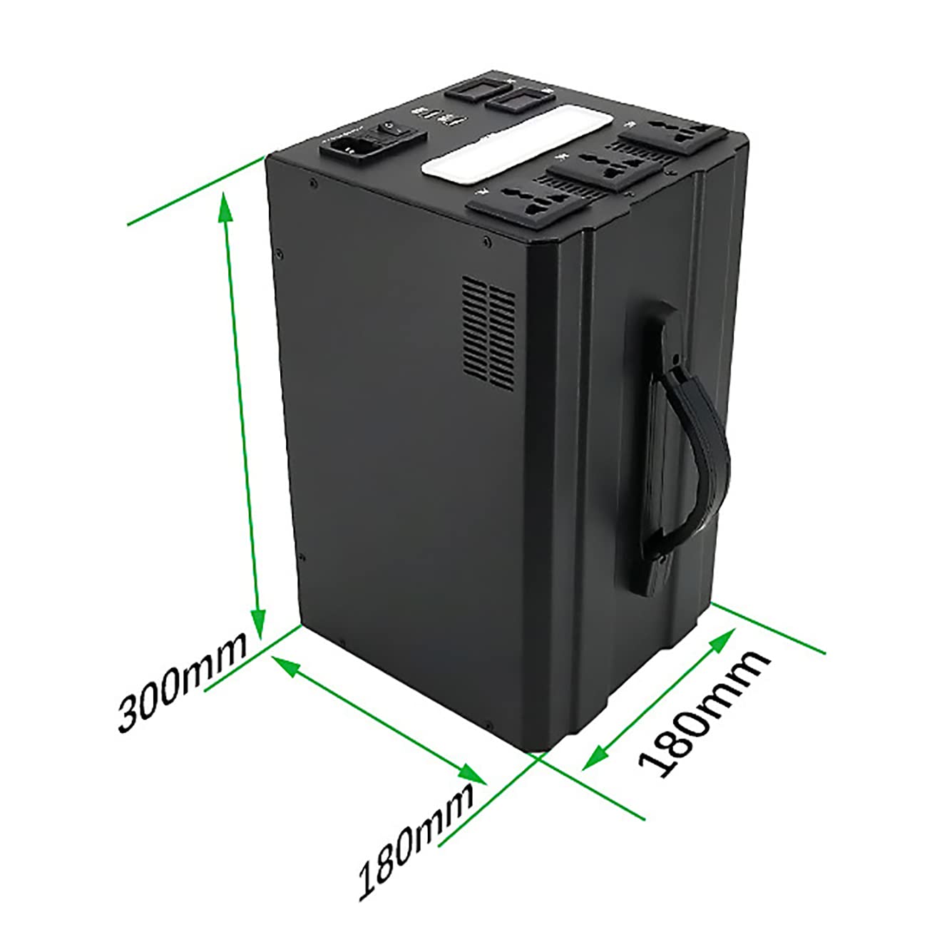 Alimentatore portatile UPS a batteria da 1500 W per backup di emergenza domestica con PD per campeggio all'aperto/viaggio in camper