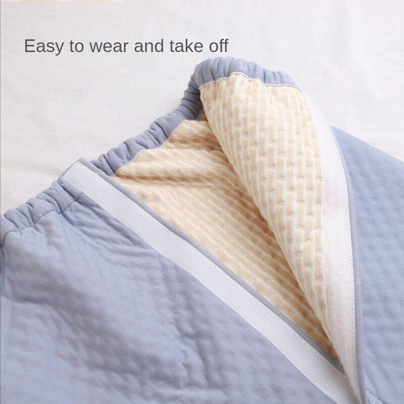 Adult Incontinence Cloth Diaper Skirt Thick Leak-Proof Underwear for Elderly and Bedridden Patients (X-Large)