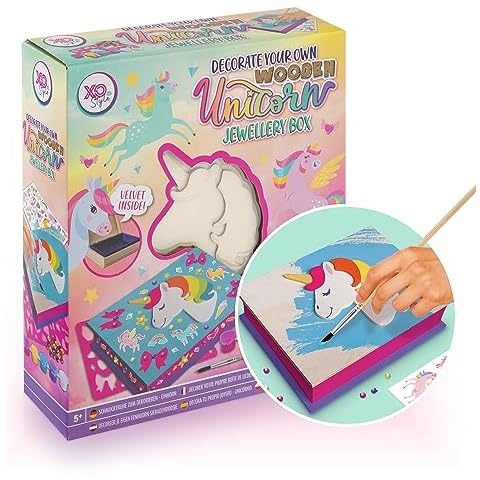 Grafix Boîte à Bijoux Licorne DIY Cover