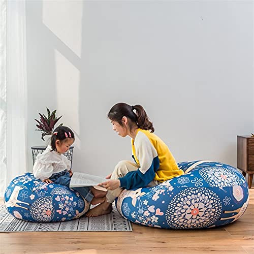 XinQing faules Sofa Sitzsack Tatami Lazy Couch Single Stoff Cartoon Kissen Schlafzimmer Wohnzimmer Balkon Cute Recliner… – Bild 5