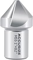 Accusize 1" HSS 82° Countersink 3/4" Weldon Shank for Magnetic Drills - CE82-0001 Precision Chamfering Tool