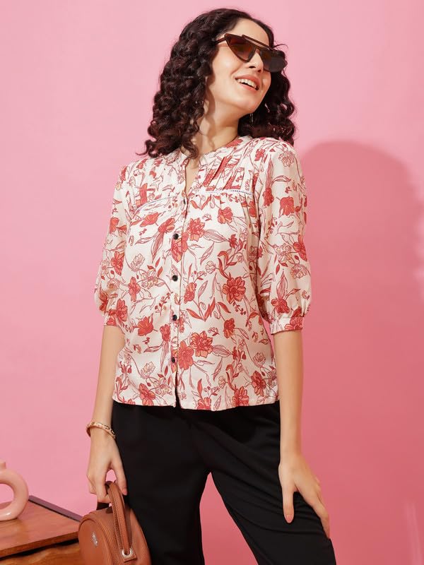 Image of Sheetal Associates Women's Stylish Casual Top for Summer Comfortable | Printed Top| Perfect for Everyday Wear
