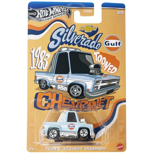 Hot Wheels '83 Chevy Silverado escala 1:64 miniatura 1