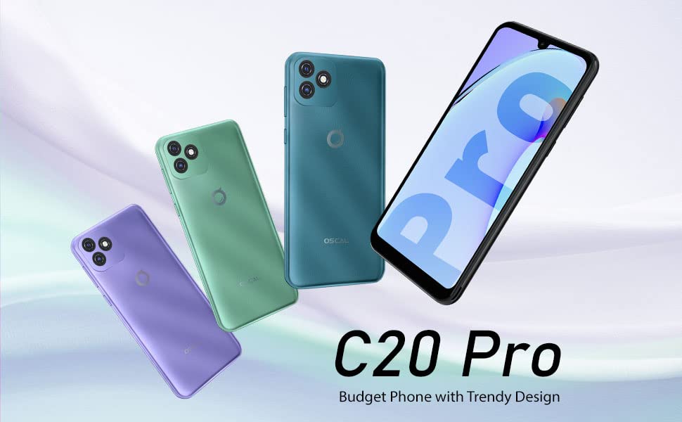 OSCAL C20 PRO スマートフォン OSCAL C20 Pro Android 11 4G Unlocked Mobile Phone, Dual SIM