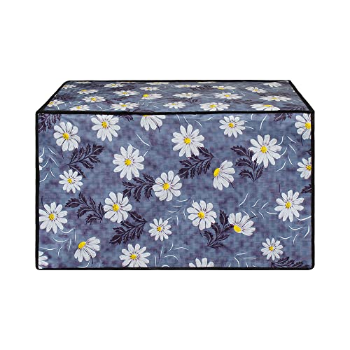 Image of DREAM KING Stylish Design & Printed Microwave Oven Cover Full Closure |waterproof & Dustproof Oven Cover Suitable for All Models - Multicolour SA10