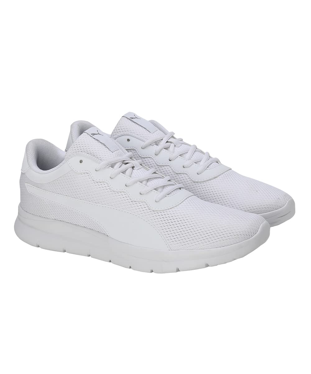 PUMA | Maximal Comfort Men's Running Shoes | White-White-Quarry | 9UK 3