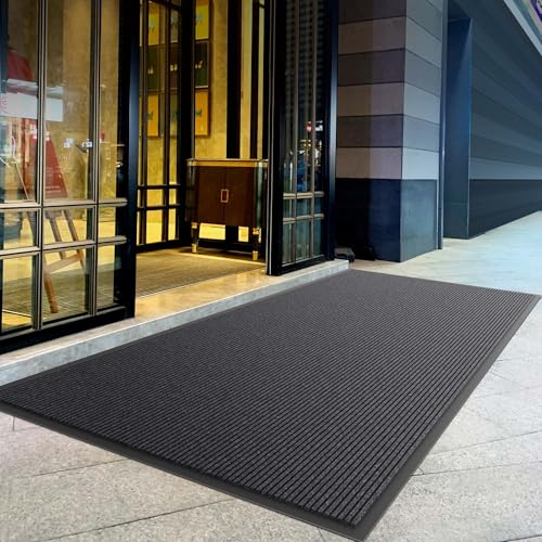 Amyracel-Sturdy-Front-Door-Mat-Outside-Entrance-5-x-3-Absorbent-Dirt-Trapper-Outdoor-Door-Mat-Non-Slip-Door-Mat-Indoor-Entrance-Low-Profile-Welcome-Mats-for-Front-Door-Patio-Porch Amyracel Sturdy Front Door Mat Outside Entrance 5 x 3 Absorbent Dirt Trapper Outdoor Door Mat Non Slip Door Mat Indoor Entrance Low Profile Welcome Mats for Front Door Patio Porch