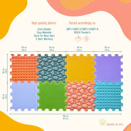 ORTOTO Tappetino da massaggio sensoriale per