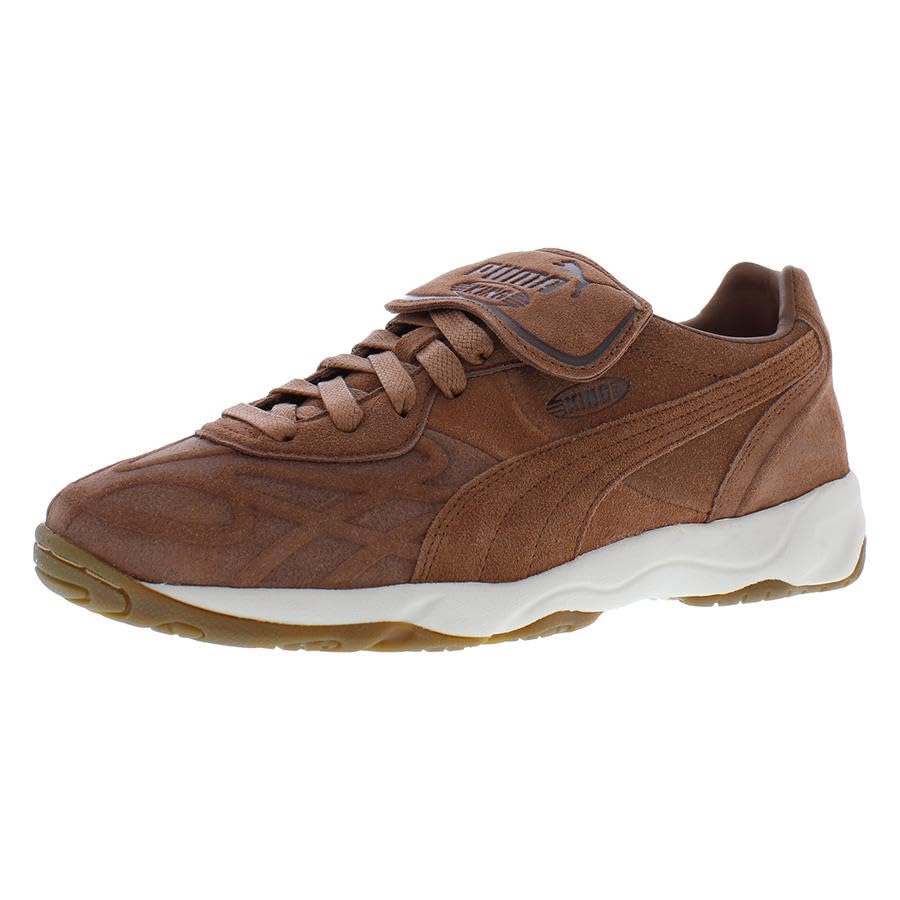 Image of PUMA Womens King Indoor Clean Lace Up Sneakers Shoes Casual
