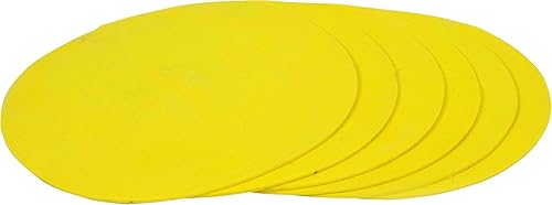 Miniatura 3 de GSi 8" Round TPR Anti-Skid Spot Markers - Non-Toxic, Durable  Variety Pack with 4 Color Options and Alphabet, Number, Combo Variants