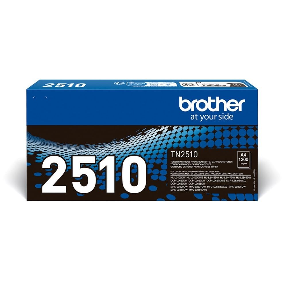 Brother HLL2865DW Stampante Laser B/N, 34 ppm in BUNDLE con TN2510 Toner originale, fino a 1200 pagine