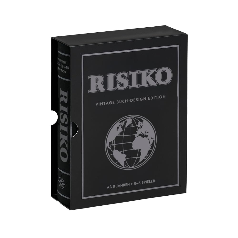 Hasbro Risiko Brettspiel Vintage Buch Edition Deutsch