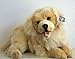 Luigi Bochetta Golden Retriever - Perro de peluche tumbado (42 cm)