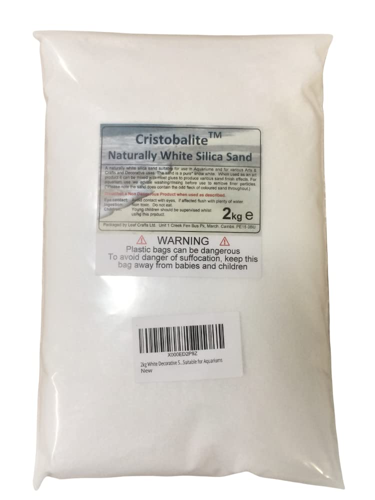 Sabbia Per Acquari Aquasand 1 Kg - Grana Media, Colore Naturale, PH Neutro - Foto 11