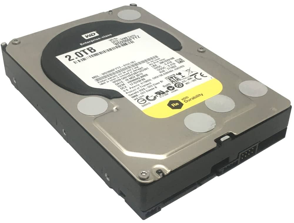 Amazon | Western Digital RE WD2000FYYZ 2TB 7.2 K RPM 64MB