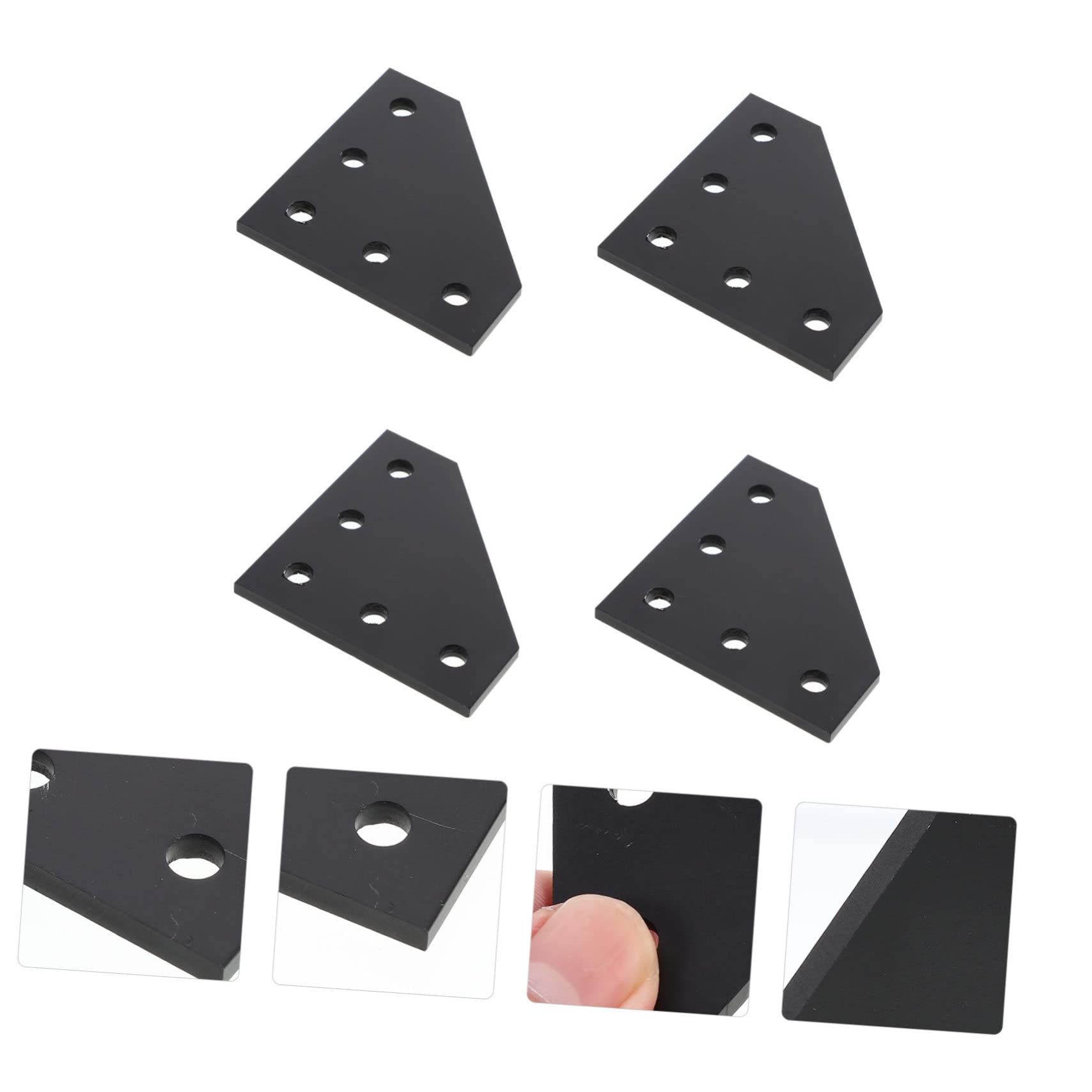 iplusmile 12stücke Förmige Verbindungsscheibe Teilig Aluminiumprofil-befestigungselement Für Einfache Montage Industrieanwendungen Druck Stabil Und Handschonend Geeignet Serie