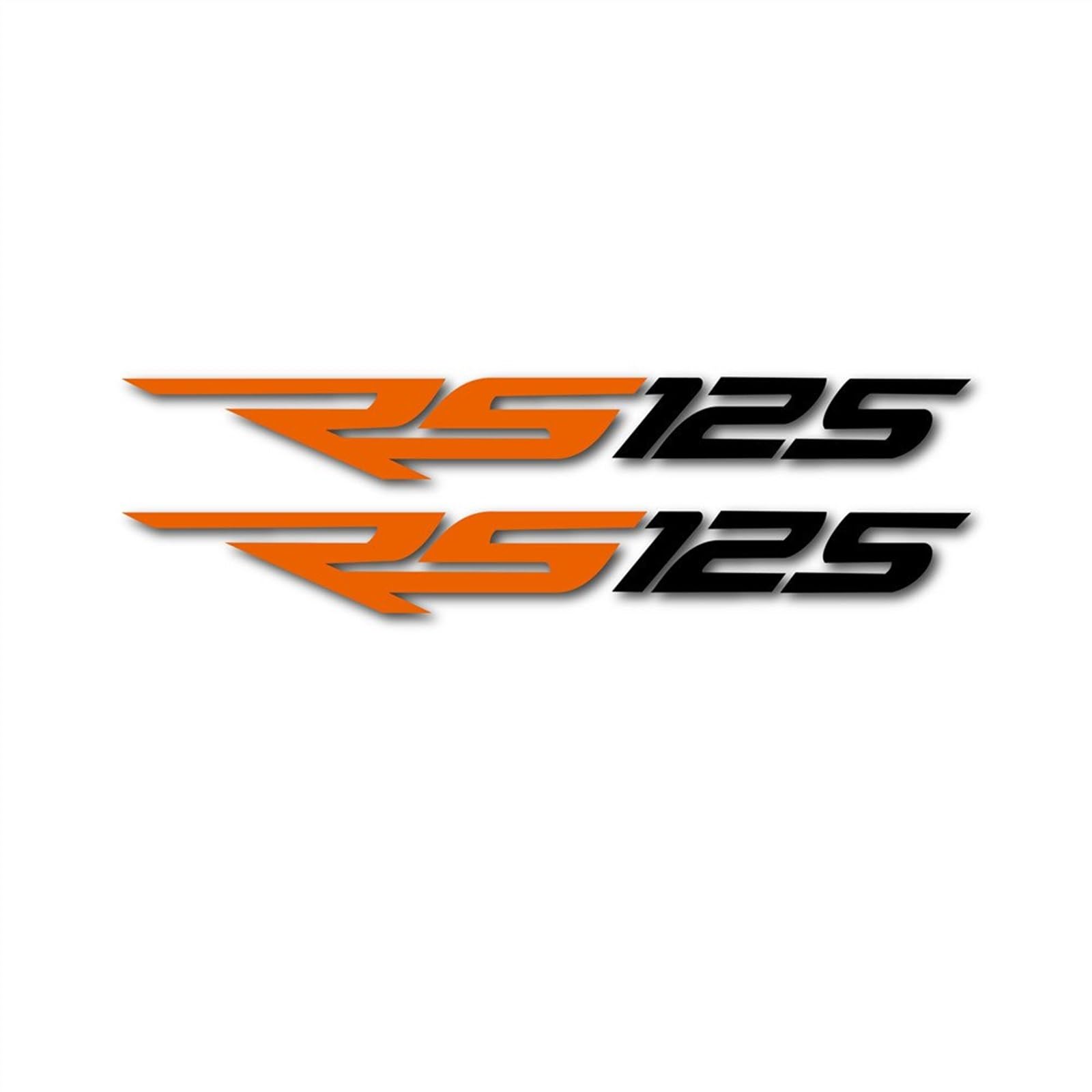 MPODYTSF Motorcycle Decal Sticker For Aprilia RS 125 RS125 Motorcycle Protector Decal Stickers(Orange)