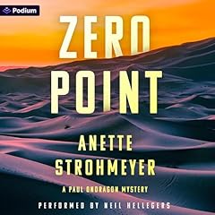 Zero Point: A Paul Ondragon Mystery Audiolibro Por Anette Strohmeyer arte de portada