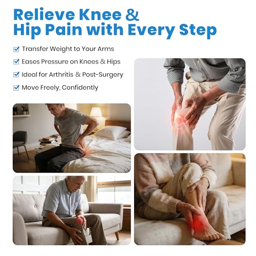 Stair Assist Cane for Seniors - Adjustable, Anti-Slip, 20% Off