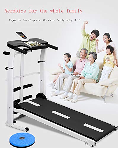 Image of Treadmill Home Multi Function Mini Stepper Mechanical Treadmill Mute Shock Absorption Mechanical Treadmill