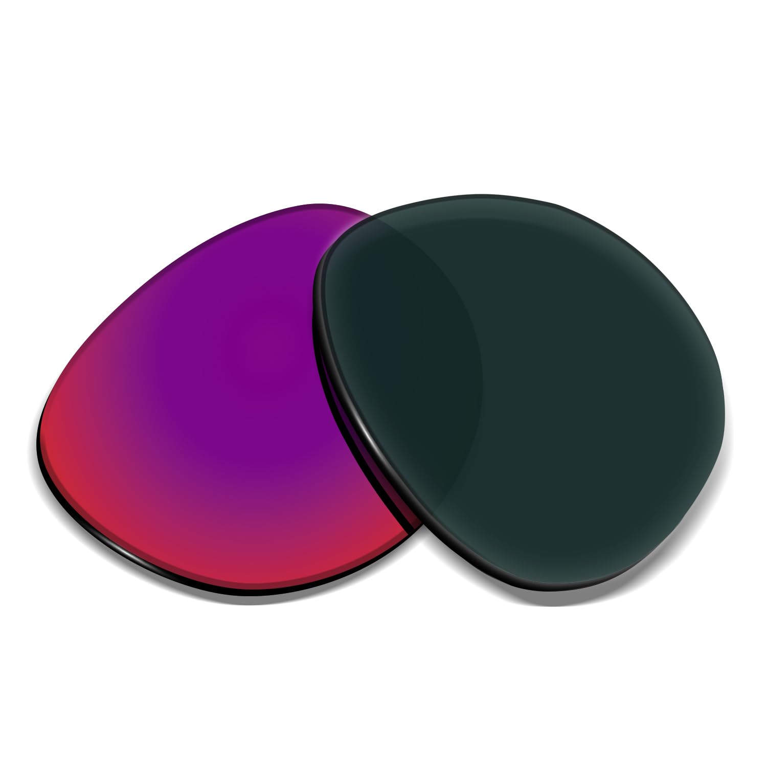 Lentes de repuesto de 1,5 mm compatibles con lentes de sol inteligentes Ray-Ban Meta Headliner RW4009 de 50 mm