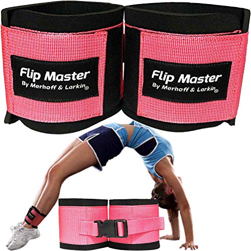 Flip Master Ankle Straps Tumbling Trainer | Gymnastics & Cheerleading Equipment For Back