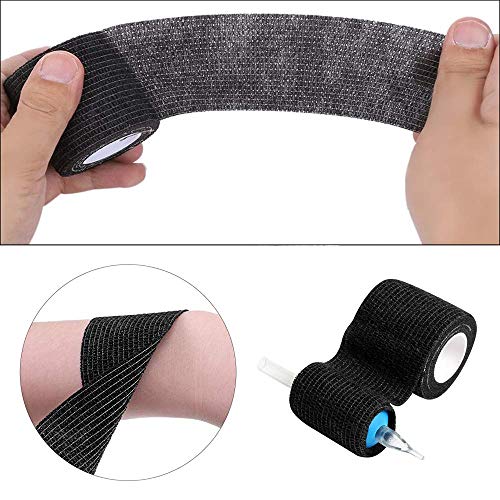 SOTICA Lot de 6 bandes adhésives jetables pour tatouage, accessoires de tatouage – vue 3