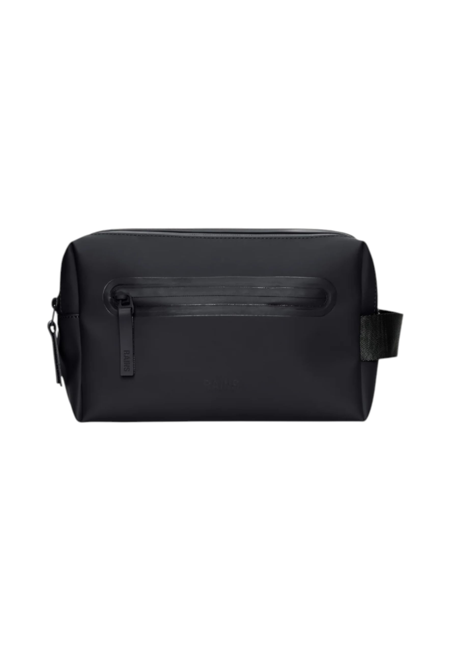 BEAUTY WASH BAG ZIP 16000 BLACK RAINS | Beauty Case Rains Wash Bag 2 Zip 16000 Black – Organizzazione Impermeabile e MinimalistaLa 2 Zip Wash Bag di Rains è la solu