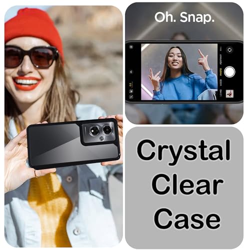 Image of A rtistque Hard Clear Back Cover Case for Oppo A59 5G | Shockproof TPU | Acrylic Armor Case for Oppo A59 5G| Stylish Protective Design - Transparent