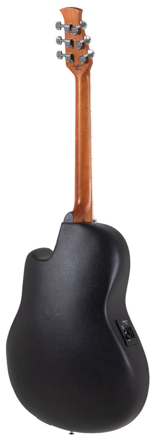 Amazon.com: Applause Acoustic guitar, Right, Black Stain, AB24-5S 
