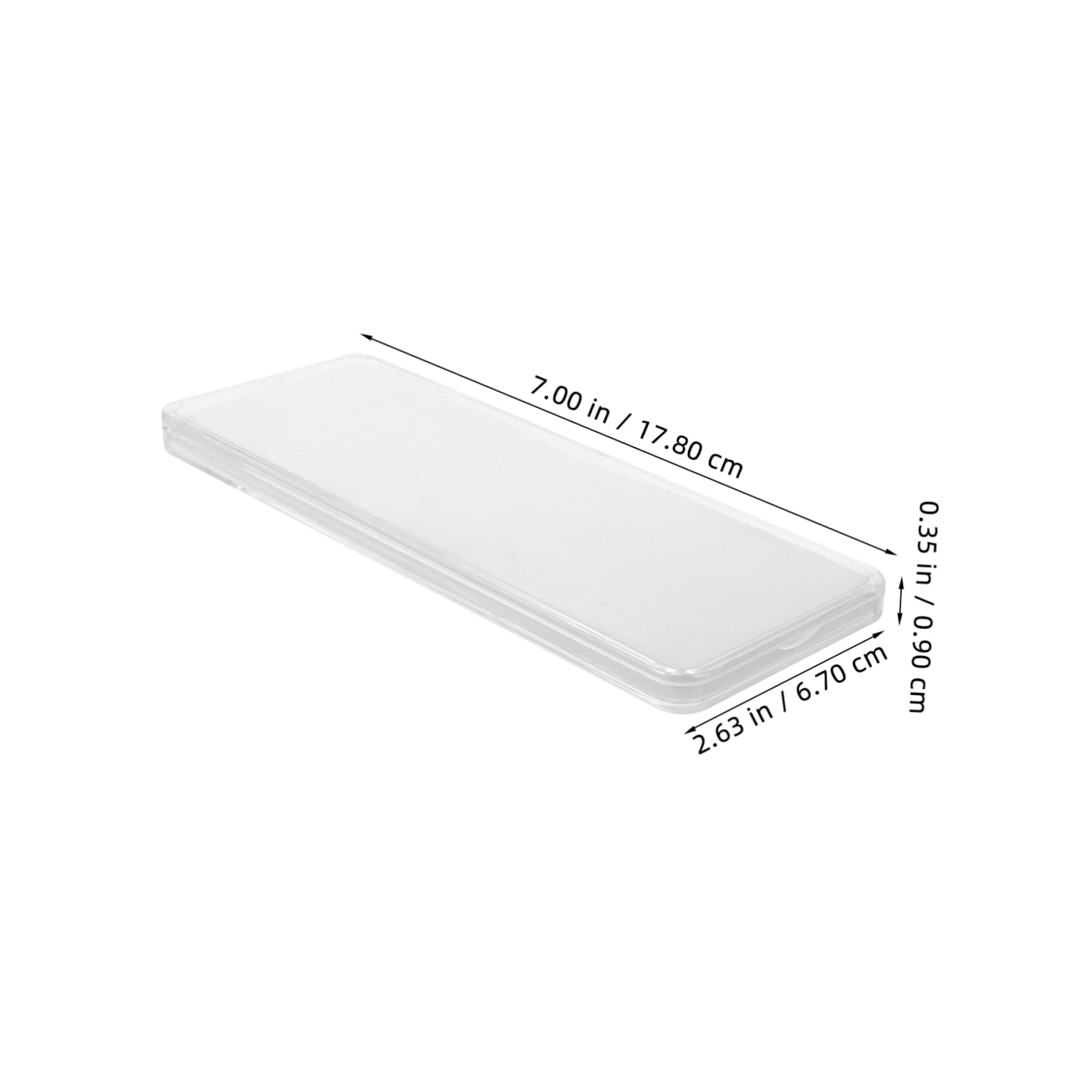 Vaguelly Portable Coin Holder Box Multi Function Coin Storage Case for Collectors Plastic Coin Display Box with Solid Construction for Organizing and Protecting Coins