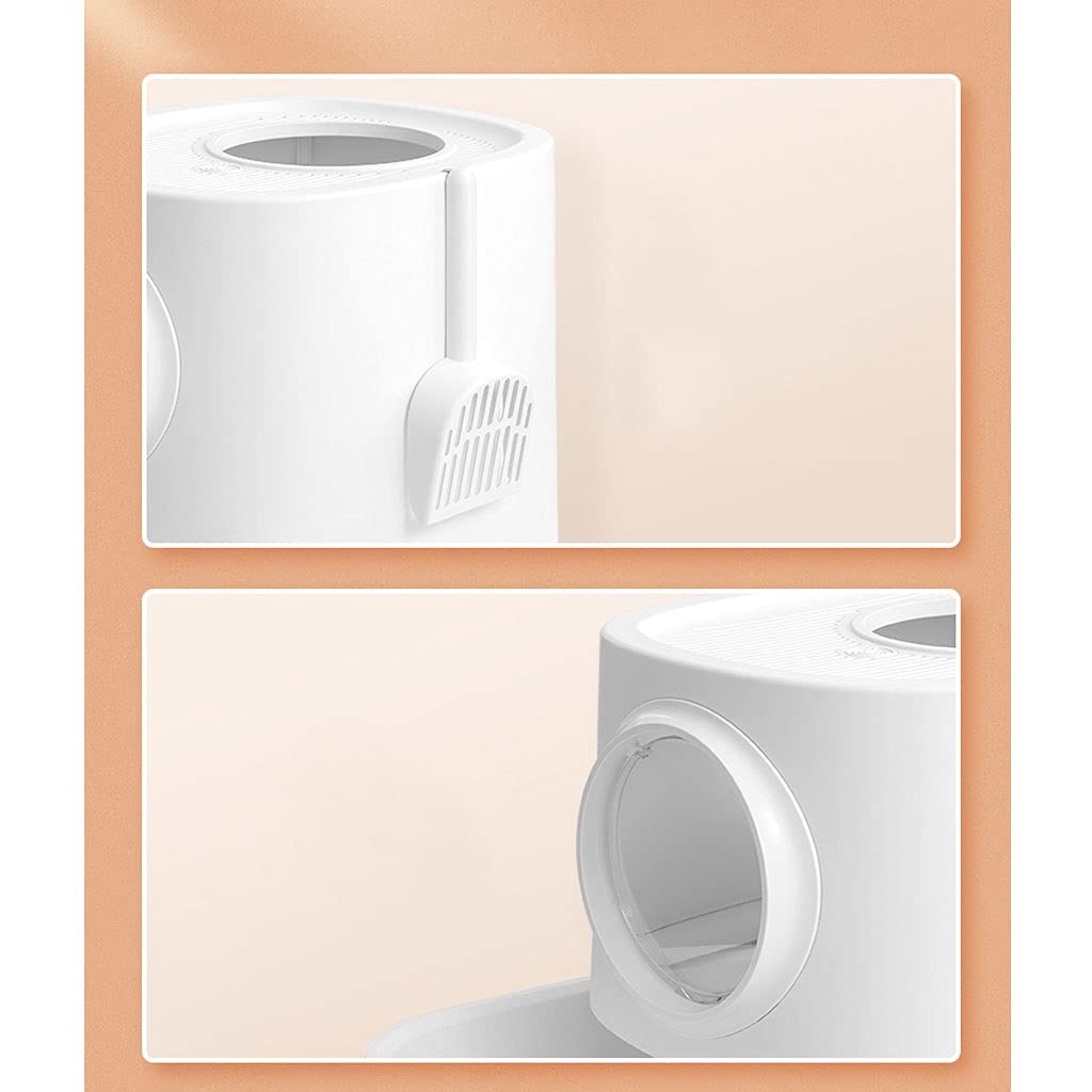 Lettiera Gatto Cat Lettiera Cassetto Cassetto Top Entry A Proof A Proof A Proofra Gattino Grande Cat Large Cat Cook Cook in plastica Toilette per Gatti (Color : Green)